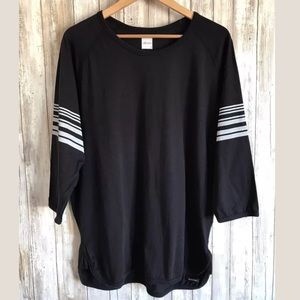 Albam 3/4 Baseball Sleeve Top SZ 4 Striped RARE